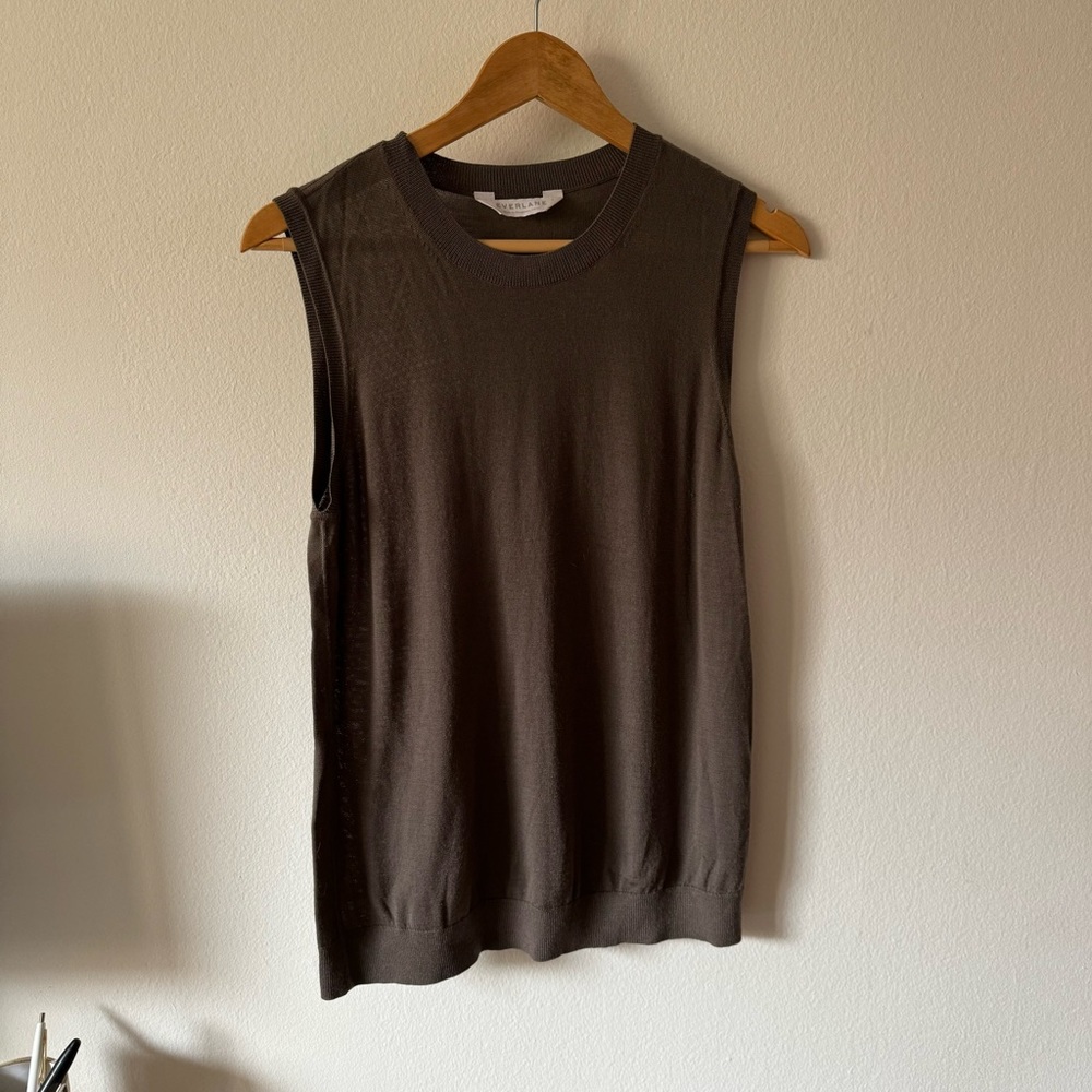 Everlane knit sweater tank